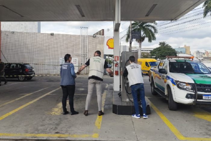 Posto de combustível é interditado no Centro 1 Foto Divulgacao PJF 1