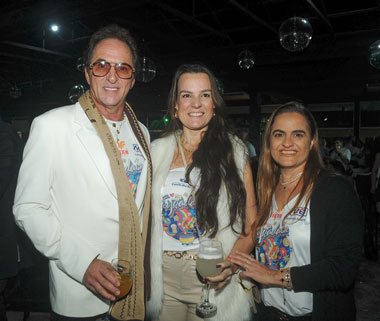 Luiz Duque Andreia Gomes e Priscila Passos FOTO ANDREA OTTONI