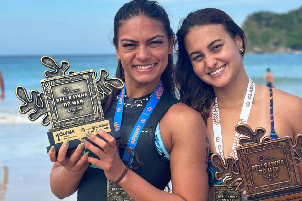 Juiz-forana supera mar agitado e conquista título no Rei e Rainha do Mar 2 rei e rainha do mar