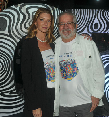 Tamiris Negrao e o pai Carlos Sergio Santos FOTO ANDREA OTTONI