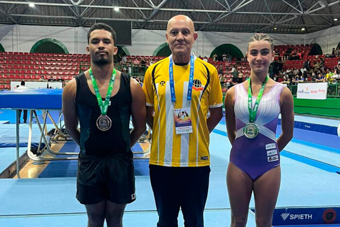 Ginastas juiz-foranos conquistam medalhas no Campeonato Brasileiro de Ginástica de Trampolim