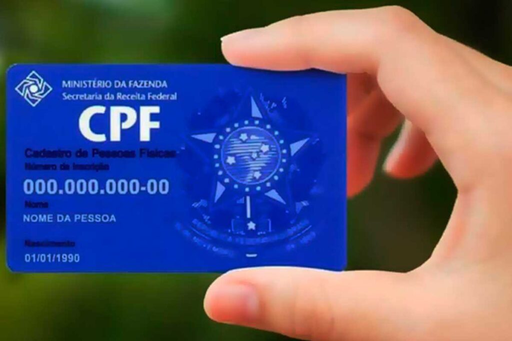 cpf nota fiscal