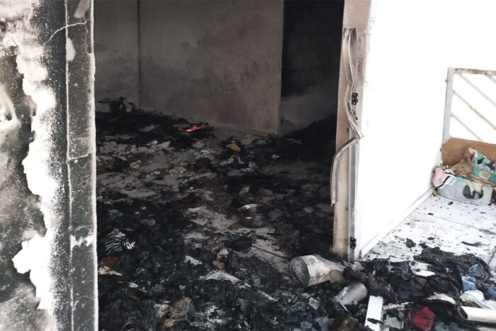 incêndio no Grama