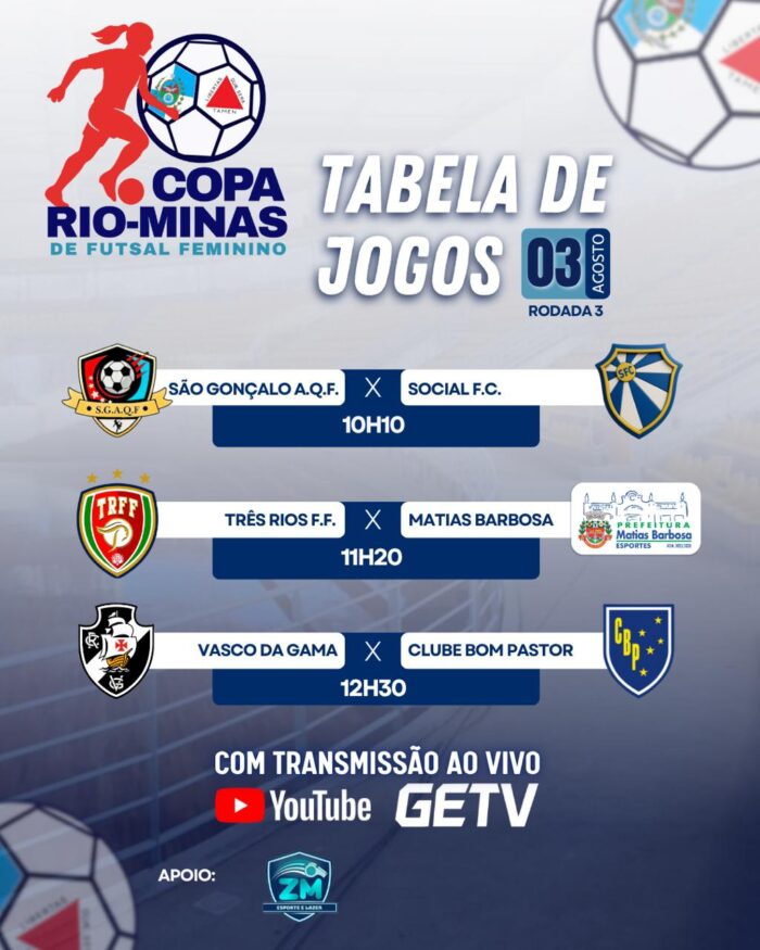 Copa futsal feminino 1 - divulgação Copa futsal feminino 1 - divulgação