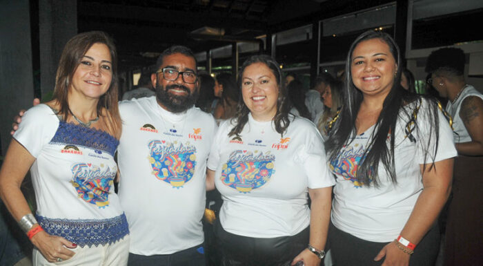 Coluna Cesar Romero – 9 de julho de 2025 7 Keley Lopes Adams Azevedo Gessica Fayer e Marcella Amorim FOTO ANDREA OTTONI 1