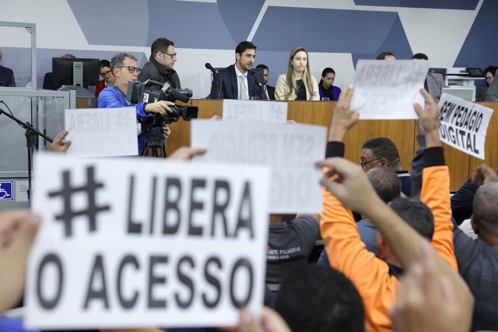 Despachantes mineiros reclamam de mudanças feitas na Coordenadoria de Trânsito 1 Protesto dos despachantes