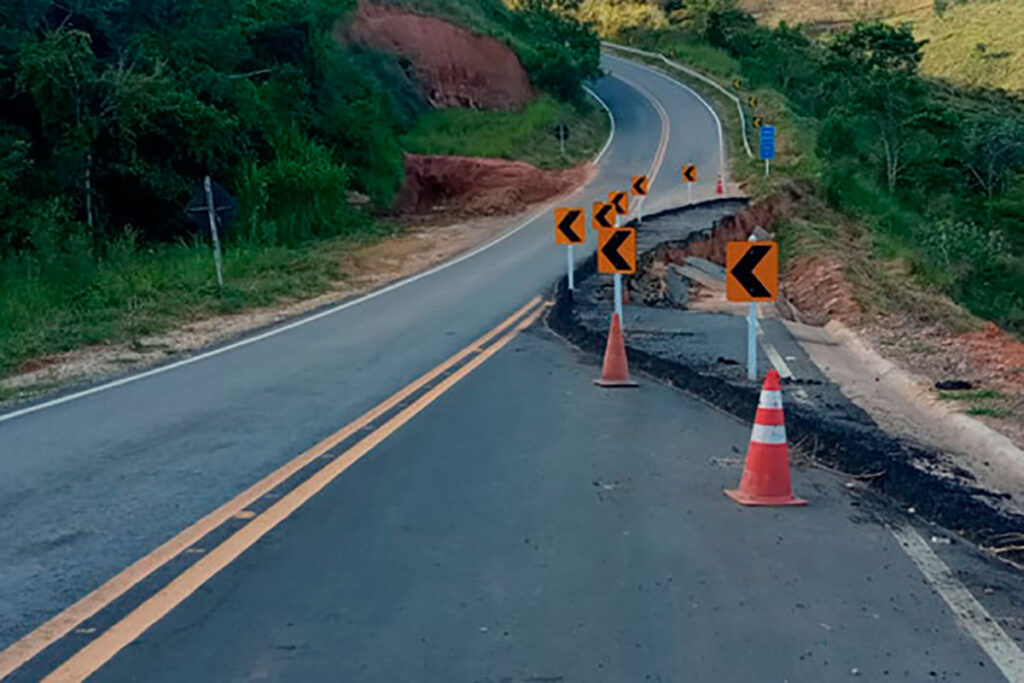Estrada na Zona da Mata é interditada para obras 2 amg 0520 foto divulgacao der mg editada