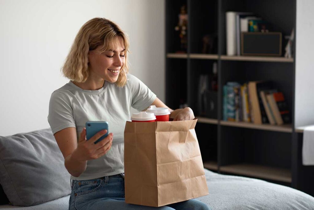 entrega produto delivery