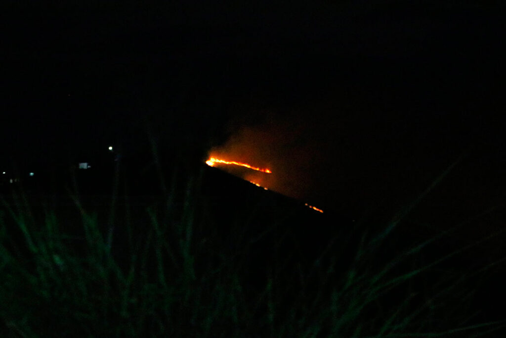 Incêndio atinge área de vegetação na Zona Nordeste 2 incendio bom clima by couri