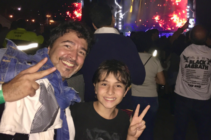 Morte de Ozzy comove fãs de diferentes gerações em Juiz de Fora 2 morte ozzy osbourne sergio bara e francisco bara cultura tribuna