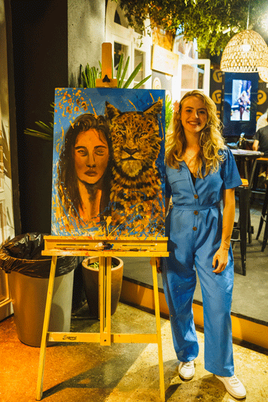10 – A artista plastica Natane Castro