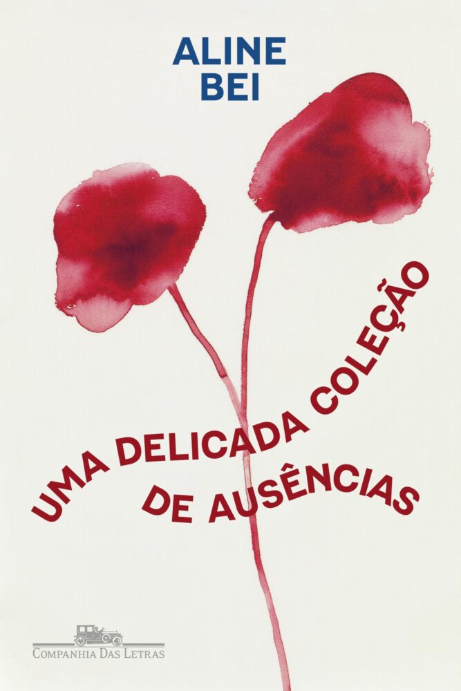 Capa de uma delicada colecao de ausencias