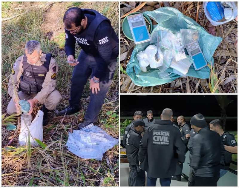 Dez foram presos em operacao contra trafico e homicidios na Zona da Mata