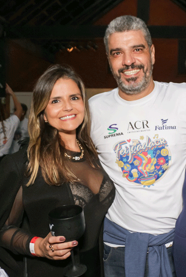 Coluna Cesar Romero – 1º e 2 de agosto de 2025 6 Fernanda Garcia e Fausto Almeida Foto Guilherme Ovidio
