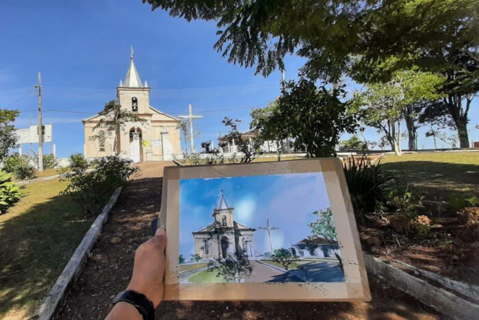 Exposição gratuita de artes em aquarela está em cartaz em Juiz de Fora 2 WhatsApp Image 2025 08 08 at 16.08.51