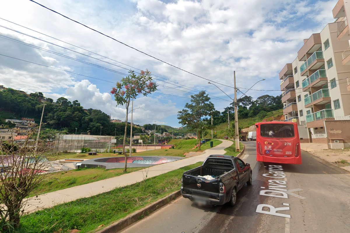 ciclofaixa-diva-garcia-linhares-google-maps ciclofaixa-diva-garcia-linhares-google-maps