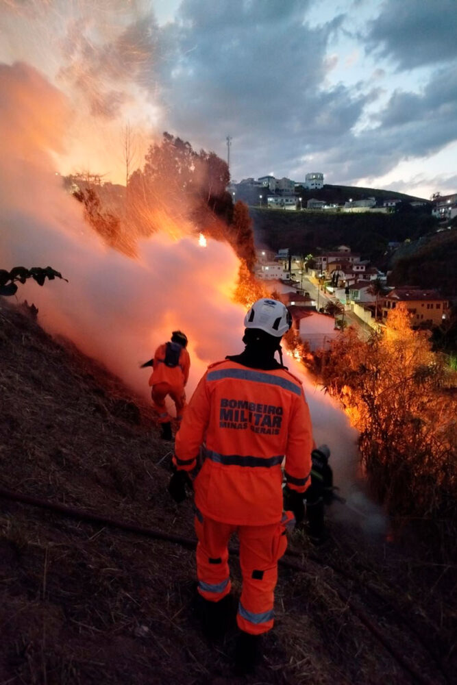 incendio bom clima