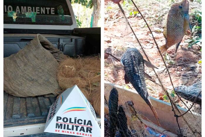 18 quilos de peixes pescados ilegalmente são apreendidos na região