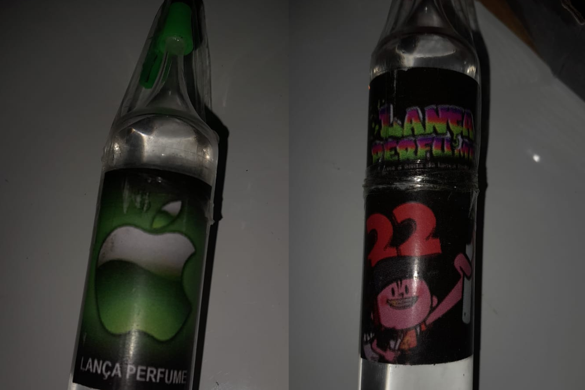 Homem é preso com 116 frascos de lança perfume e outras drogas 1 petroleo economia felipe couri 2
