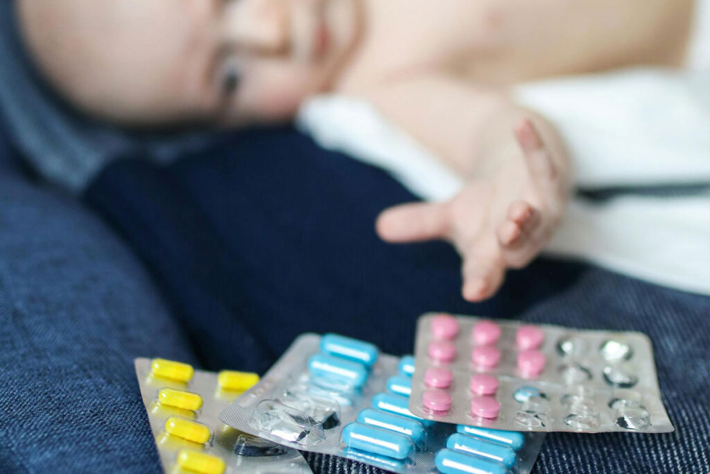 antibiotico bebe remedio