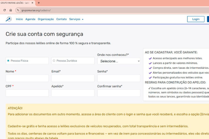 falso-site-cadastro