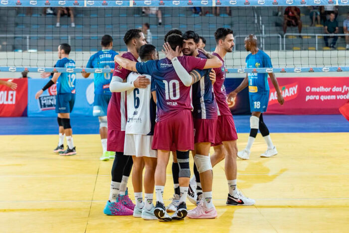 JF Vôlei vence Araguari e assume liderança provisória do Campeonato Mineiro
