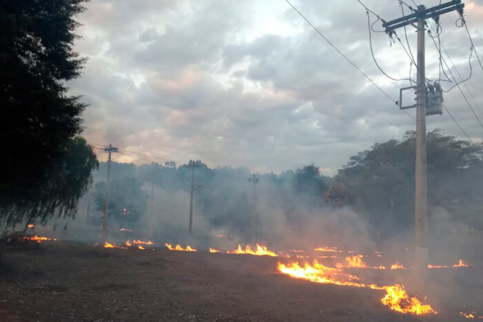Mais de 11 mil consumidores ficaram sem energia por causa de queimadas em Juiz de Fora 1 Número de consumidores sem energia em Juiz de Fora por causa de queimadas cresce 468%