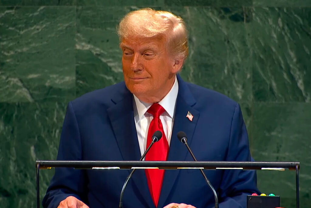 Trump comenta encontro com Lula na ONU: "excelente química" 1 trump onu by reproducao editada