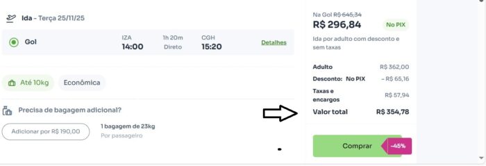 Voos da Zona da Mata e mais 19 cidades por menos de R$ 400 1 IZAOUTU