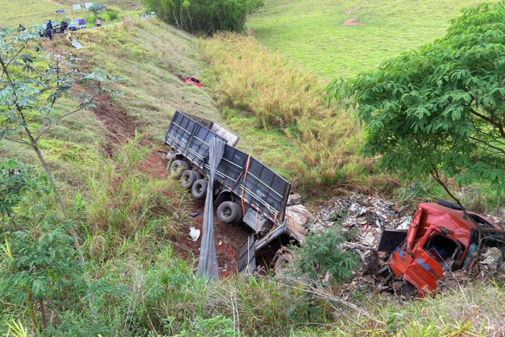 acidente na BR-267