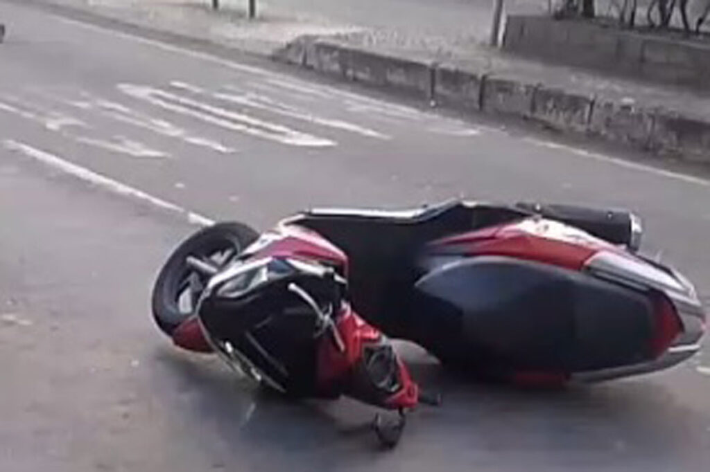 Acidente envolvendo moto ocorre na Avenida Itamar Franco 2 acidente itamar franco foto redes sociais site