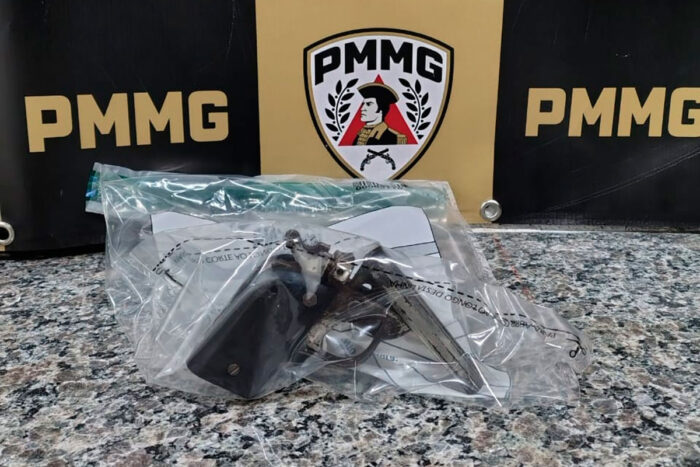 Homem é preso por posse ilegal de arma após ameaçar de morte companheira 1 arma by divulgacao pm editada