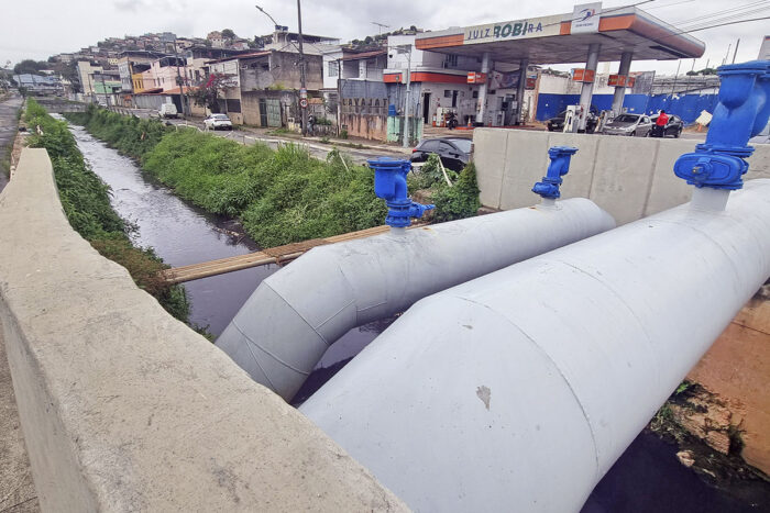 enchentes no Bairro Industrial 
