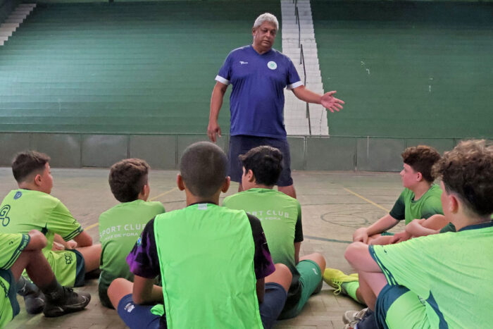 'Gerson do Sport': uma vida dedicada ao futsal de Juiz de Fora 3 fala mestre gerson leonardo costa