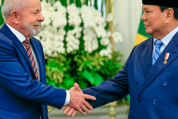 Lula e presidente da Indonésia
