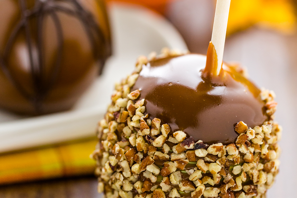Caramel apples Caramel apples