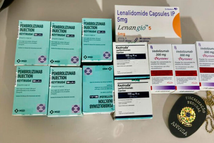 Lotes de medicamentos contra câncer são retirados do mercado por suspeita de falsificação 1 medicamentos falsificados