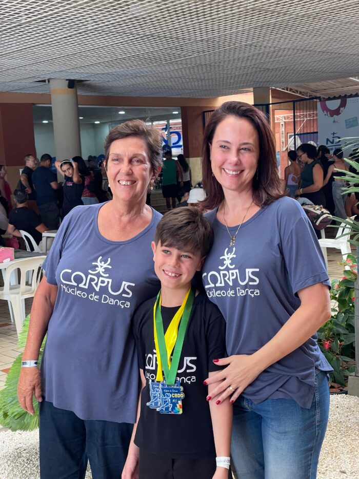 Aos 10 anos, bailarino de Juiz de Fora conquista vaga para mundial nos EUA 2 Denise Eduardo e Rafaela no Rio de Janeiro