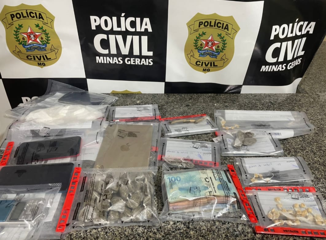 Operação integrada das polícias prende nove suspeitos por tráfico de drogas 1 Operacao Acor Divulgacao PCMG