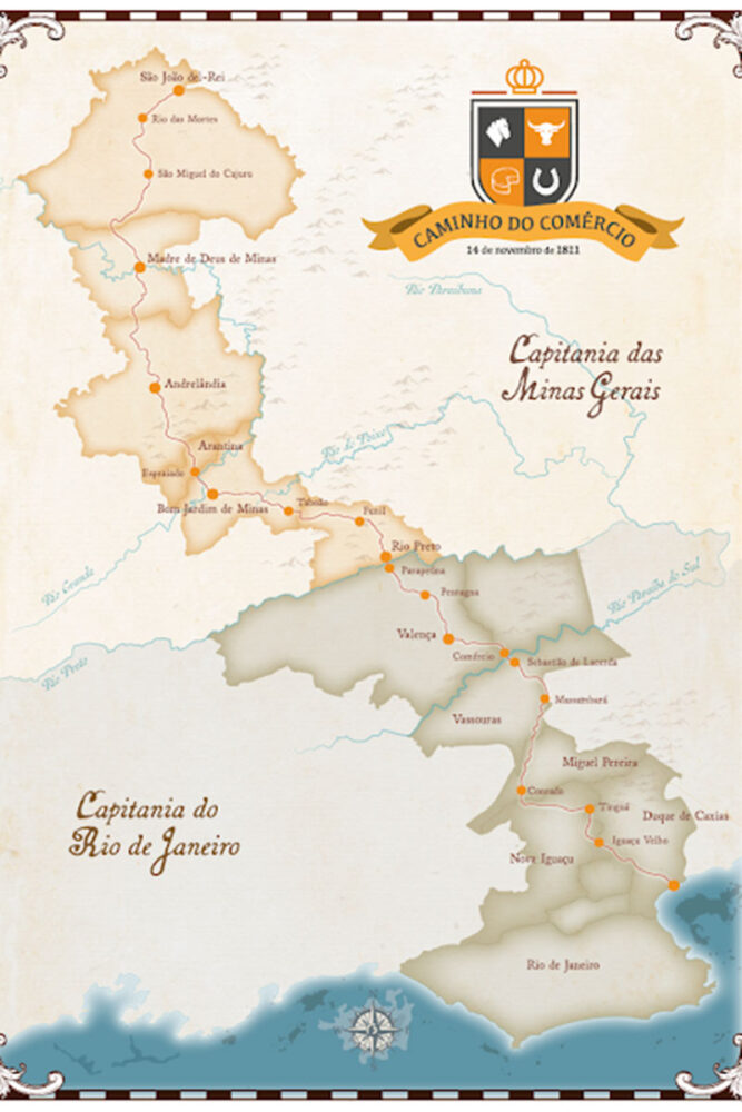Caminho do Comércio ganha passaporte e valoriza rota histórica entre MG e RJ 2 caminho do comércio