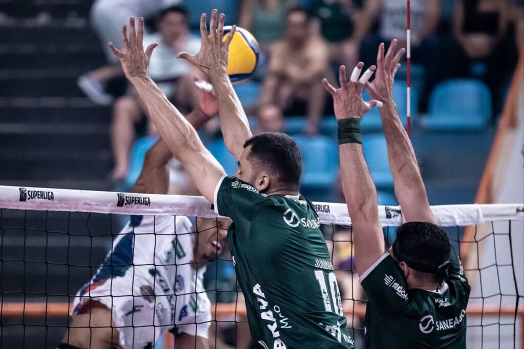 Sem Wesleen, JF Vôlei perde para o Goiás por 3 sets a 1 1 goias jf volei by reproducao instagram editada