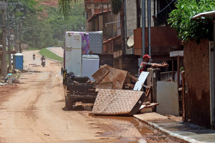 Chuvas deixam 61 desalojados, mas nenhum desabrigado e afetam cerca de 5 mil pessoas em Juiz de Fora 1 Mesmo após temporal, Juiz de Fora não registra desabrigados