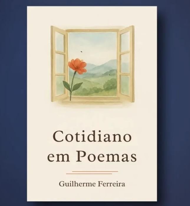 'Cotidiano em poemas' marca estreia de Guilherme Ferreira na poesia 2 WhatsApp Image 2025 12 18 at 22.57.29