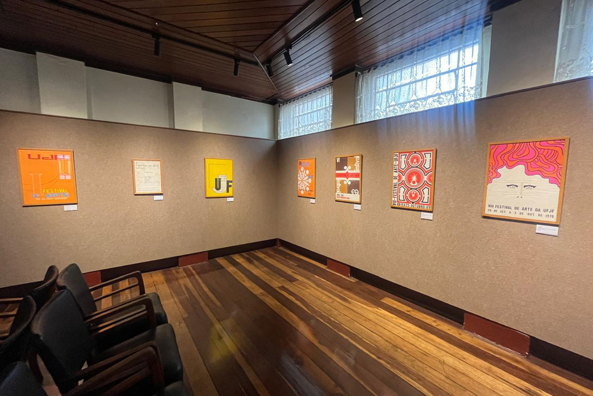 Mostra revisita cartazes históricos dos Festivais de Arte da UFJF 1 Foto 2