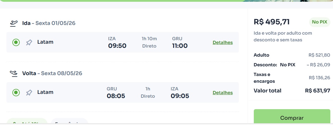 Confira o valor das passagens do 1º voo da Latam na Zona da Mata 1 GRUIZA 1