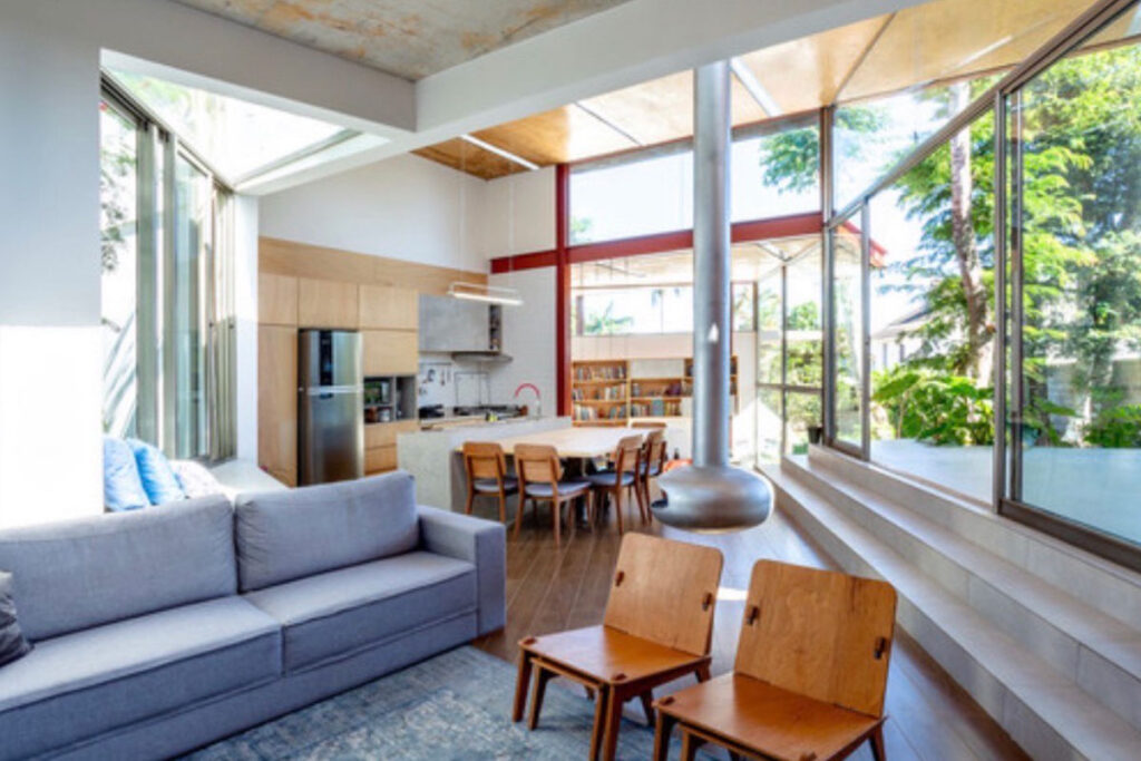 Casa entre árvores: design que acolhe, arquitetura que contorna 5 casa árvore