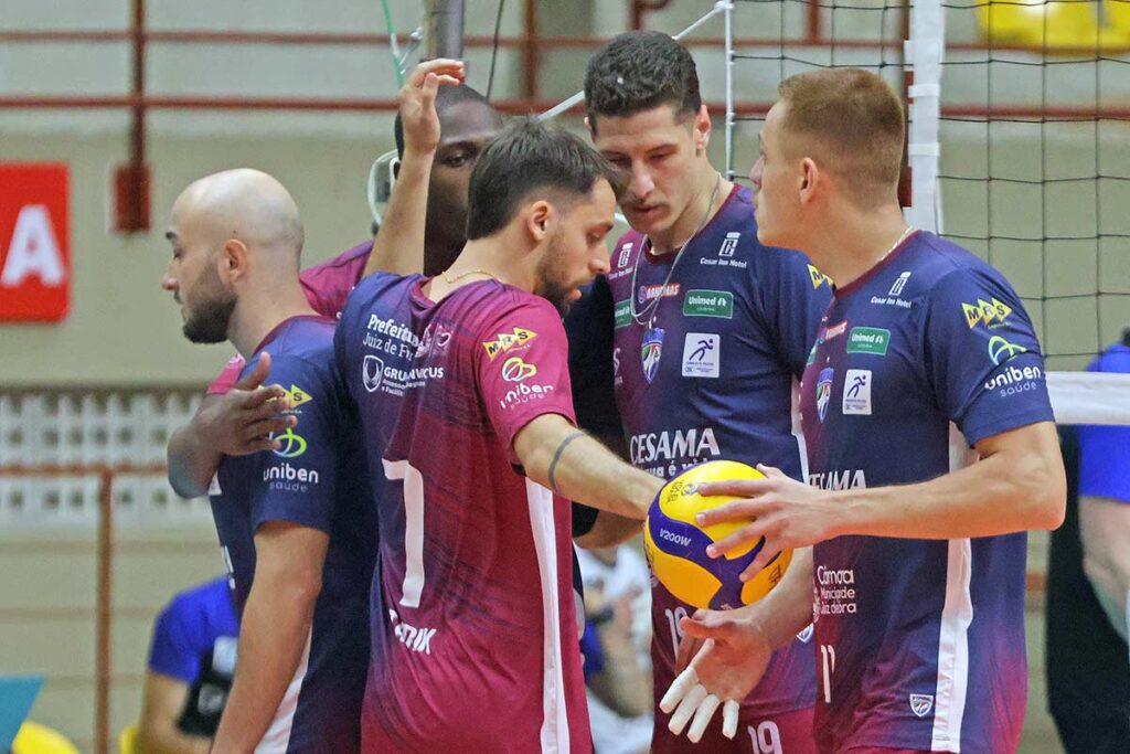 JF Vôlei encara o Monte Carmelo, único time que venceu na Superliga 2 jf vôlei