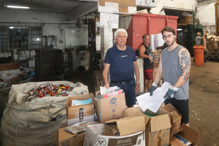 Retirada de galpões de reciclagem do Centro é alvo de críticas em Juiz de Fora 1 reciclaveis destacada juiz de fora