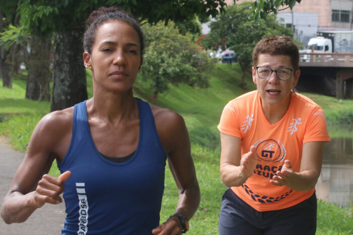 28 anos formando corredores: conheça Zirlene dos Santos, ícone da Zona Norte 1 zirlene 2 felipe couri