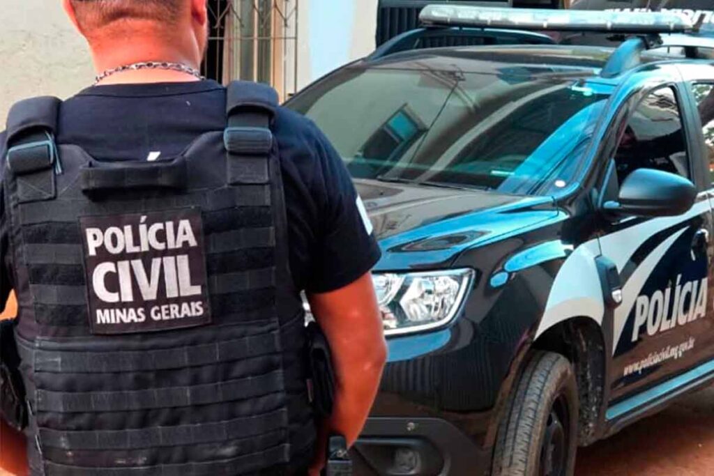 Homem é preso em Ubá por suspeita de divulgar imagens íntimas 1 Ocorrencia PC Divulgacao PC